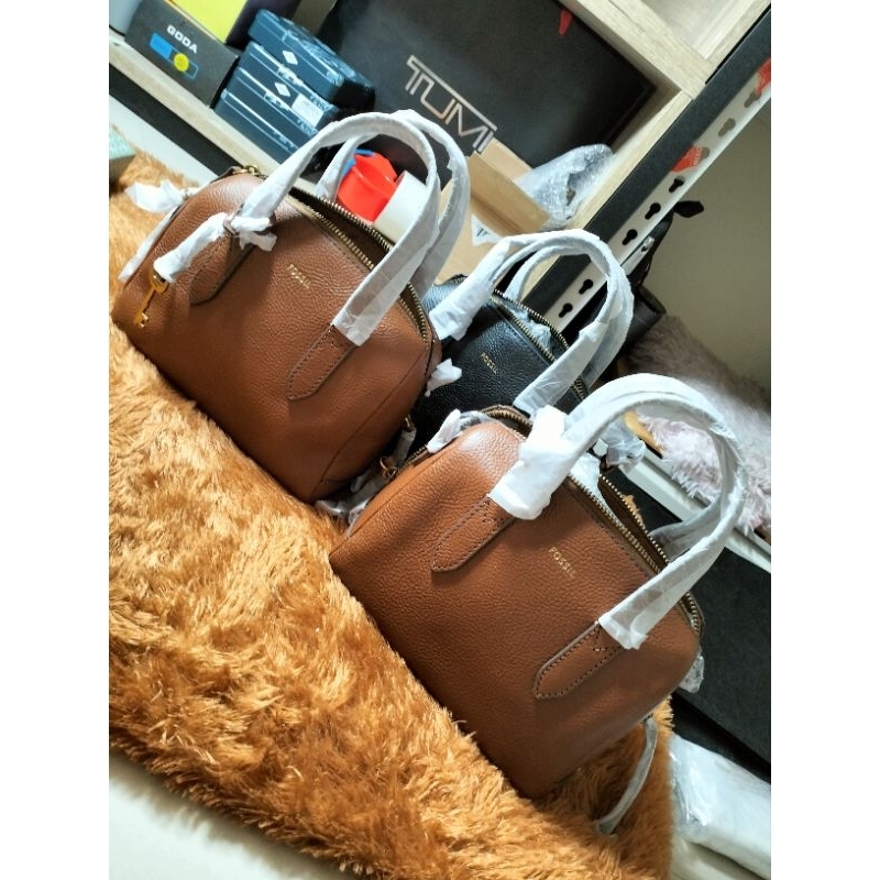 Tas Fsl Sydney Mini satchel brown/black/floral crossbody