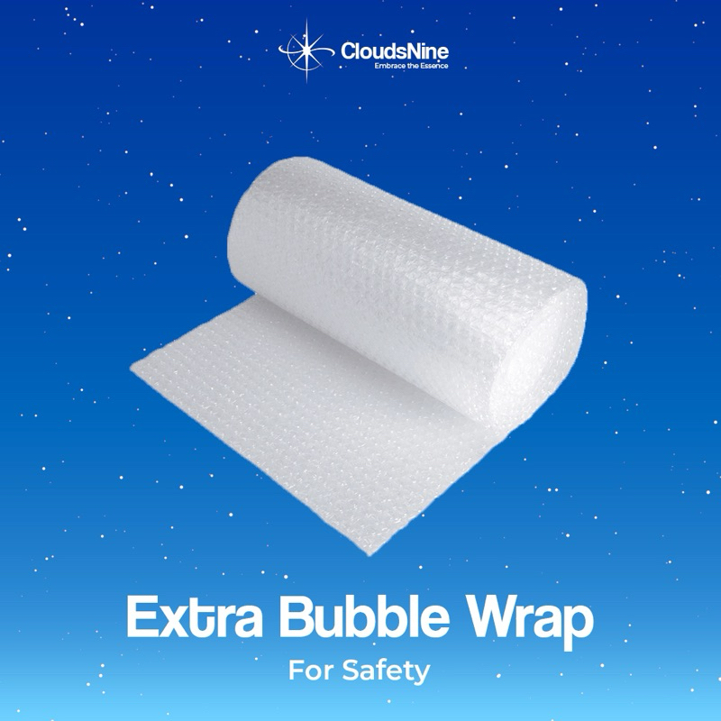 

Extra Bubble Wrap for Safey
