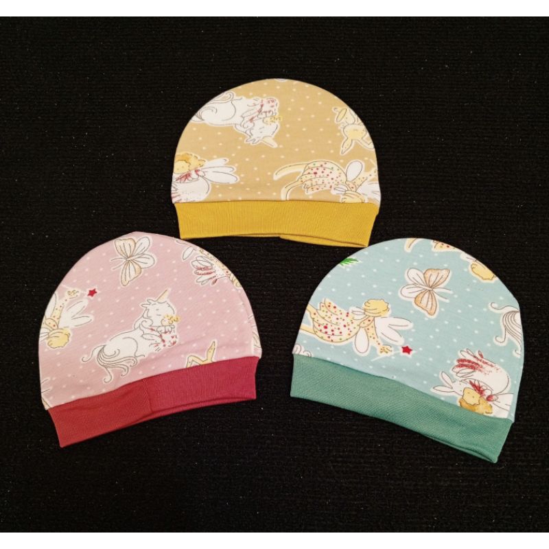TOPI NEWBORN KUPU BABY LUCKY.ci3