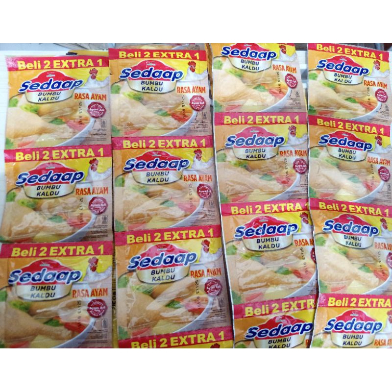 

sedap kaldu bumbu rasa ayam isi 36