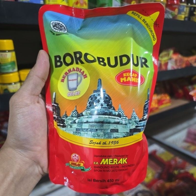 

Kecap Manis Borobudur 450ml
