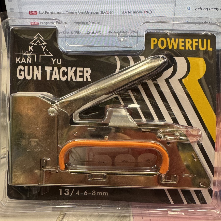 

Staples Tembak Jok Staple Gun 4mm 6mm 8mm Gun Tracker Kan Yu. Staples Tembak Jok