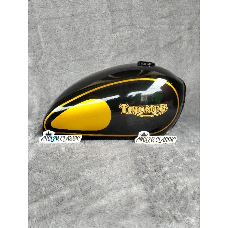 Tangki Cat Custom Japstyle Tangki Cat Motor Japstyle Tiger Scorpio Byson Thunder Megapro GL CB