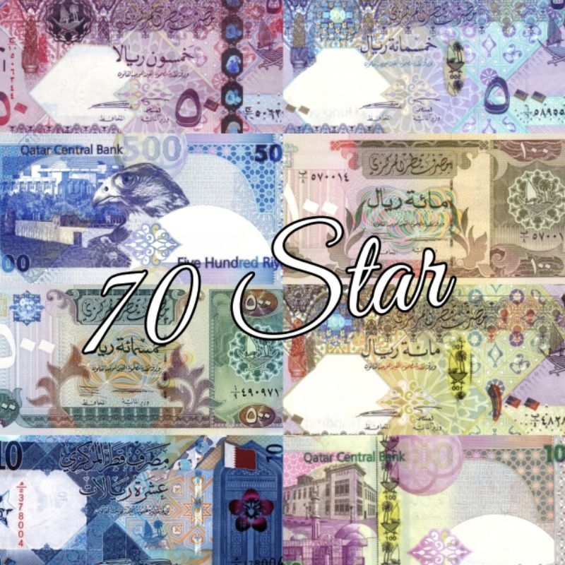Uang Negara Qatar UNC