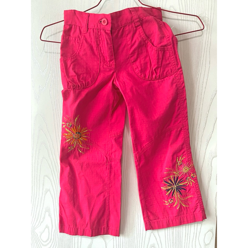 Preloved Mothercare Pink Girls Pants 4-5 Years