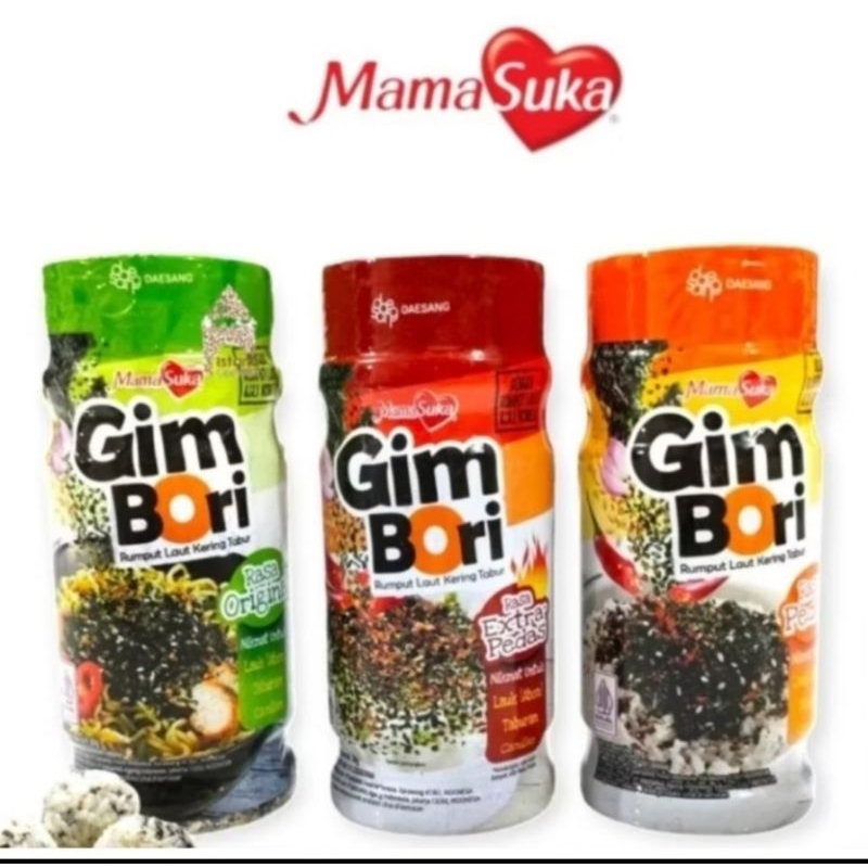 

gim bori rumput laut kering mamasuka gimbori