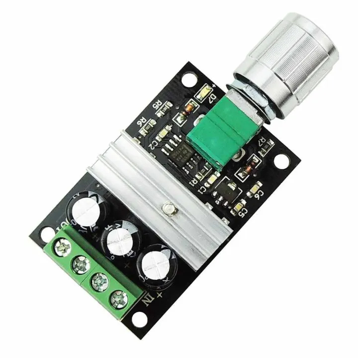 Adjustable PWM DC Motor Speed Controller Pengatur Kecepatan 1203BK 3A