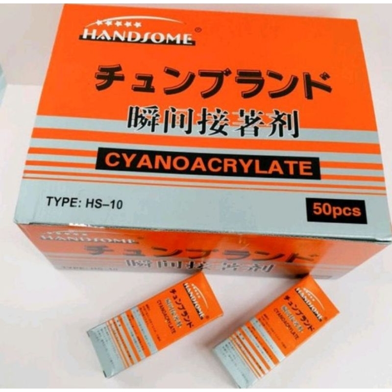 

Lem korea HANDSOME 1 box isi 50pcs + gratis 1 pcs