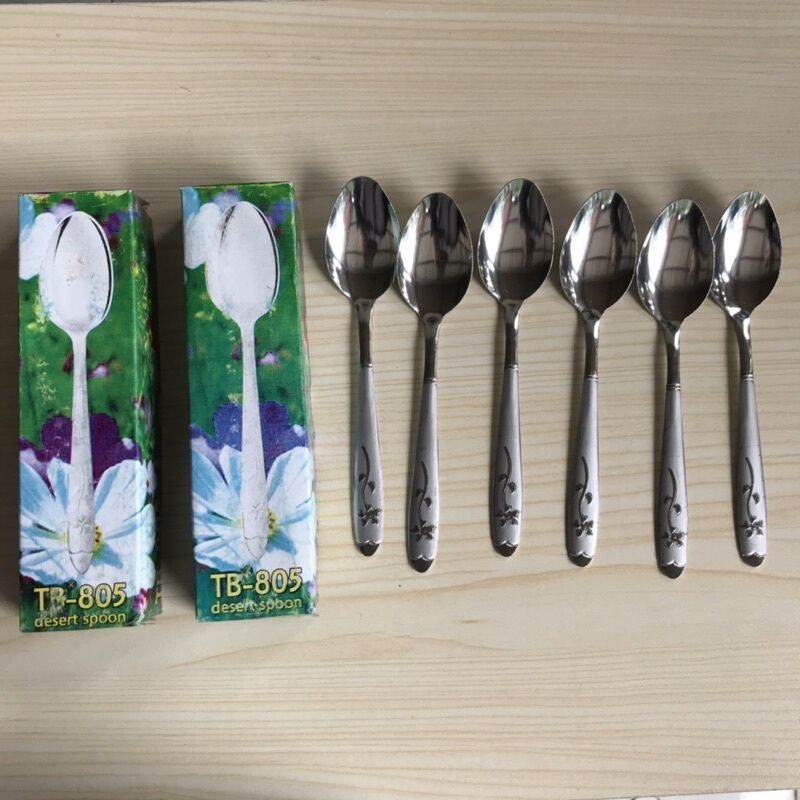 Sendok Makan Stainless Tebal 1 Lusin