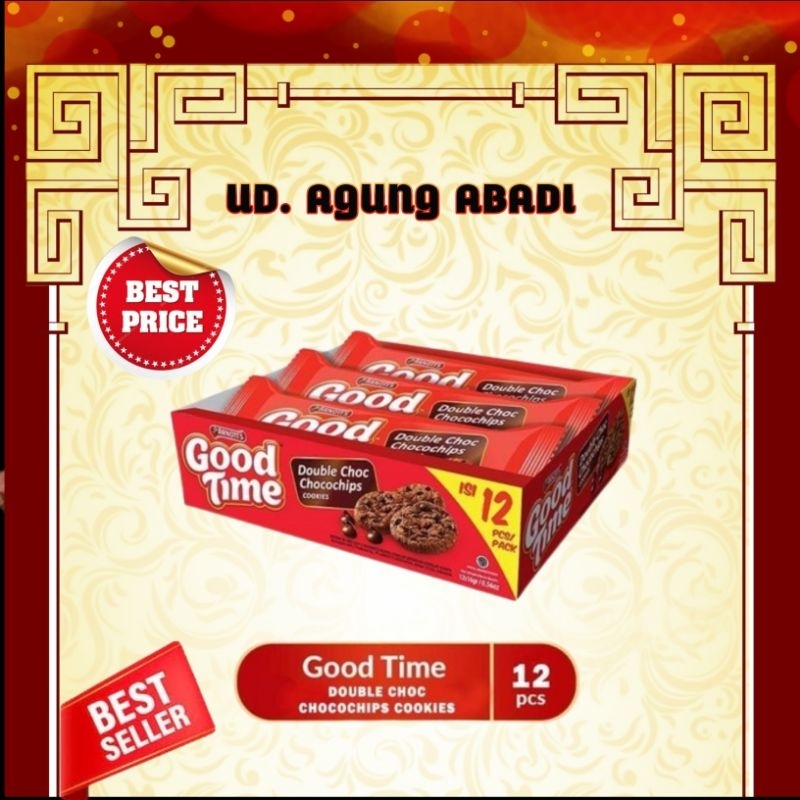 

ARNOTT'S GOOD TIME DOUBLE CHOCO 16gr, 1 BOX ISI 12 PACK