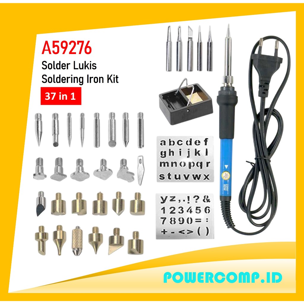 DGKS  Wood Burning Kit 37PCS Wood Burning Tool with Adjustable Temperature 200-450°C Professional Py