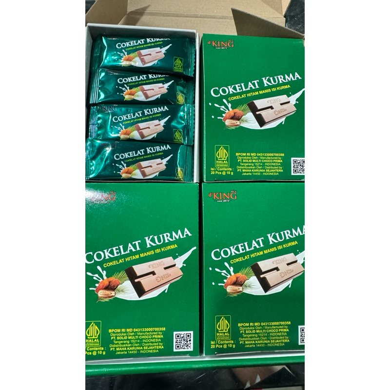 

King Cokelat Kurma box kecil