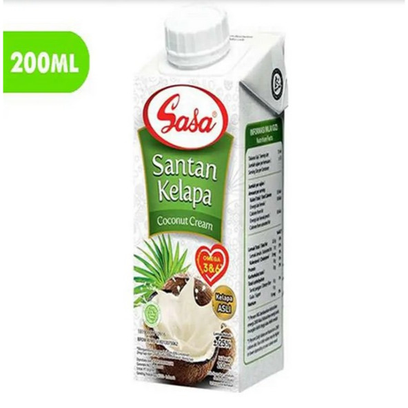 

Sasa Santan Kelapa Coconut Cream 200ml