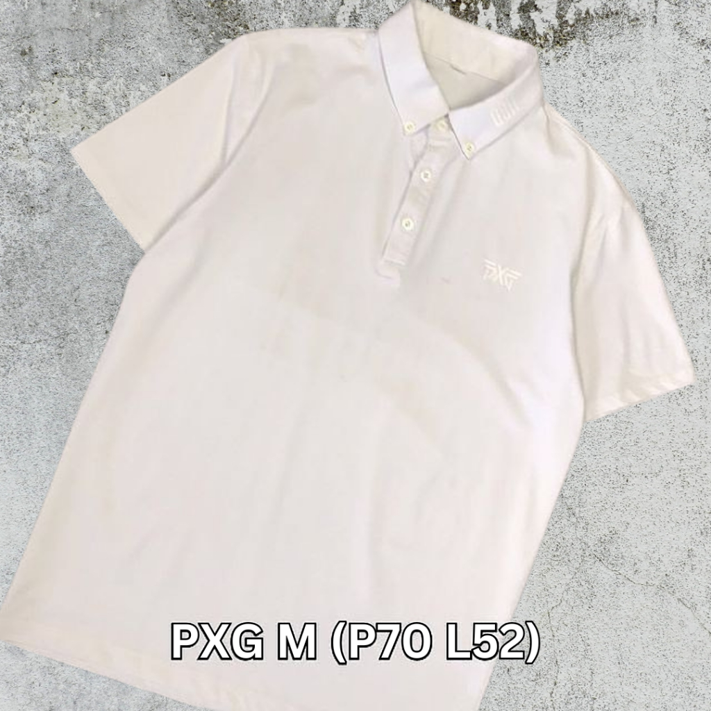 PXG ORIGINAL PRELOVED PERSONS XTREME GOLF KAOS POLOSHIRT KERAH