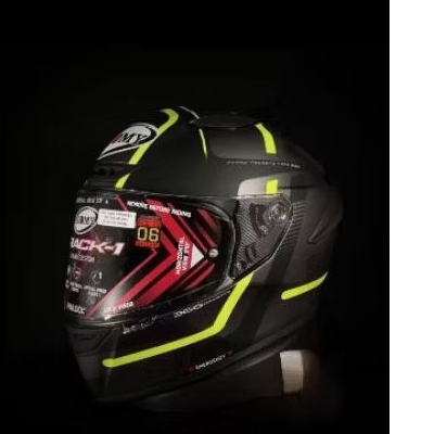 helm suomy track 1 ninety seven yellow