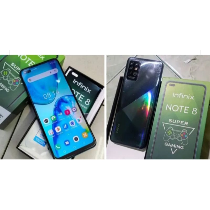 HP INFINIX NOTE 8 RAM 6/64 GB LENGKAP SEGEL