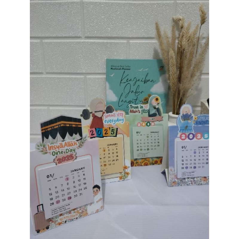 

Kalender Meja Lipat/Kalender Duduk/Kalender Meja Aesthetic