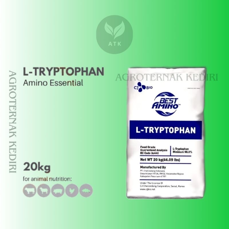 Tryptophan Asam Amino Ternak 20 kg