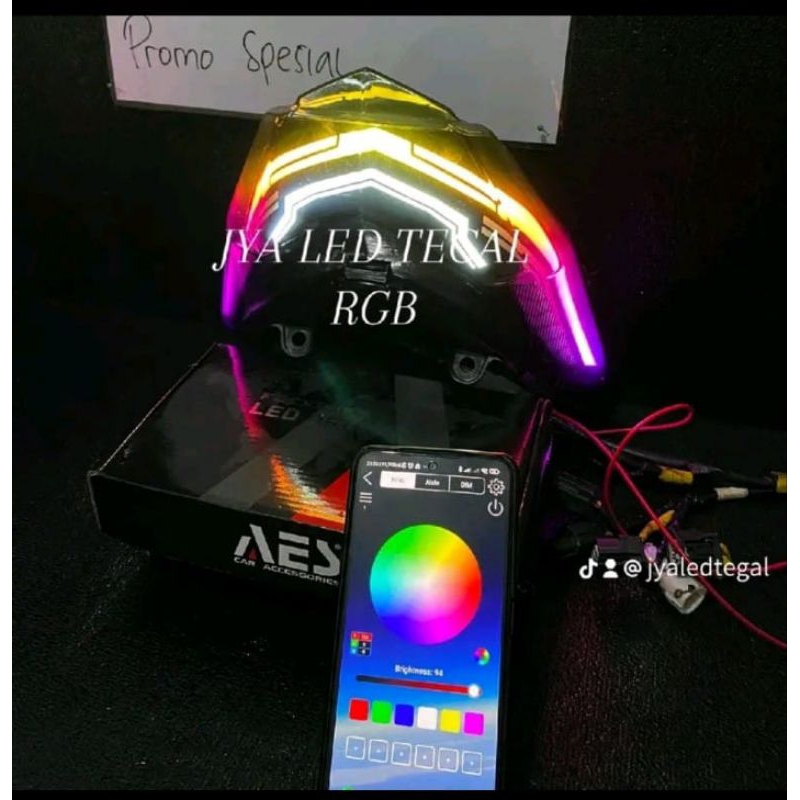 Stoplamp Vario Led Old 125/150 2015-2017 Paket Lengkap Fullset PNP