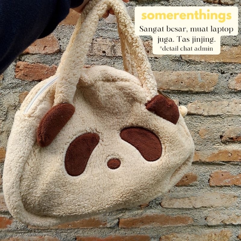 Tas Boneka Panda | Tas Boneka