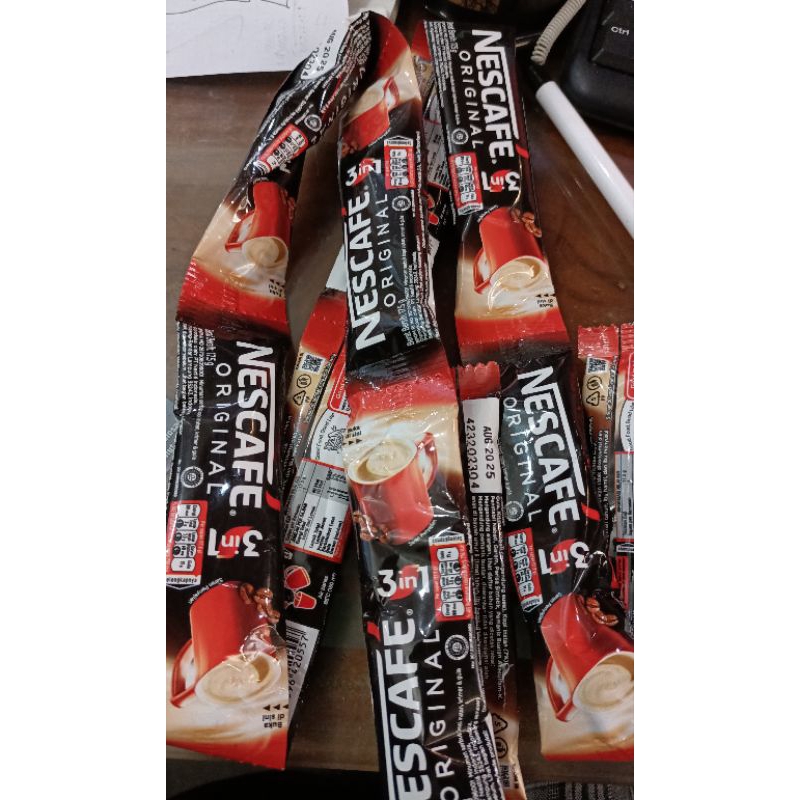 

NESCAFE KEMASAN 1RENTENG ISI 10PCS