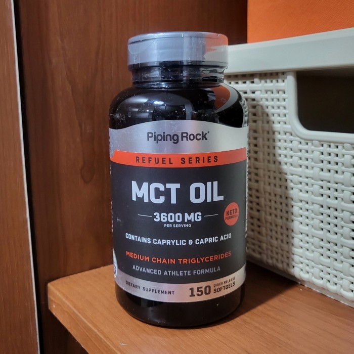 Pipingrock Piping Rock MCT Oil 3600 mg - 150 Softgels