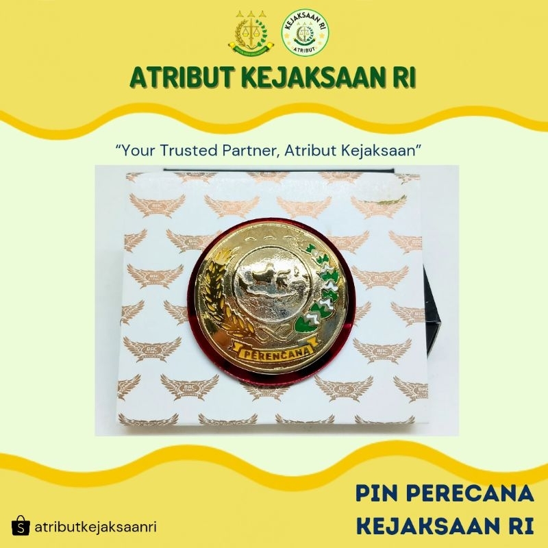 ATRIBUT KEJAKSAAN RI - PIN PERECANA KEJAKSAAN RI