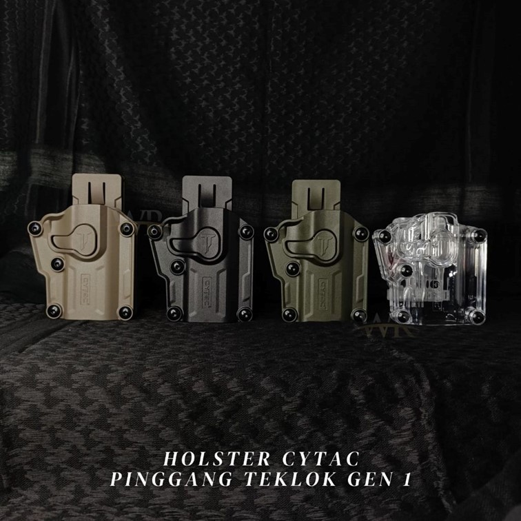 Holster cytac mega-fit holster universal Gen 1 / Holster cytac pinggang / Holster universal G2 comba