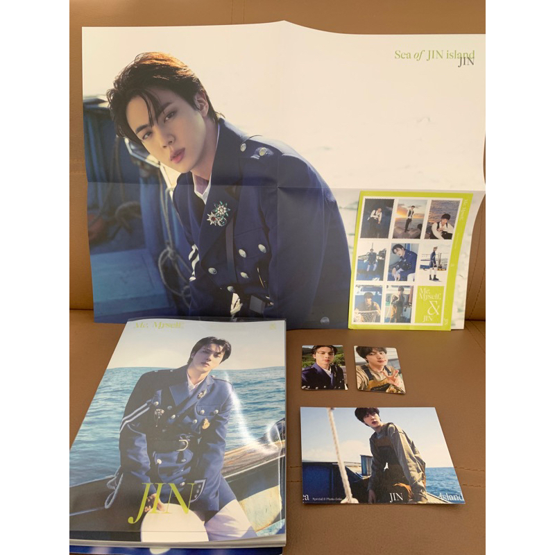 BTS Jin Photobook Jin Island ( under price )