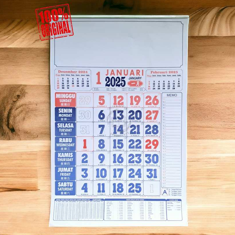 

Kalender 2025 Indonesia dan Bertema Cina Murah Meriah: Solusi Cerdas untuk Tahun yang Terorganisir