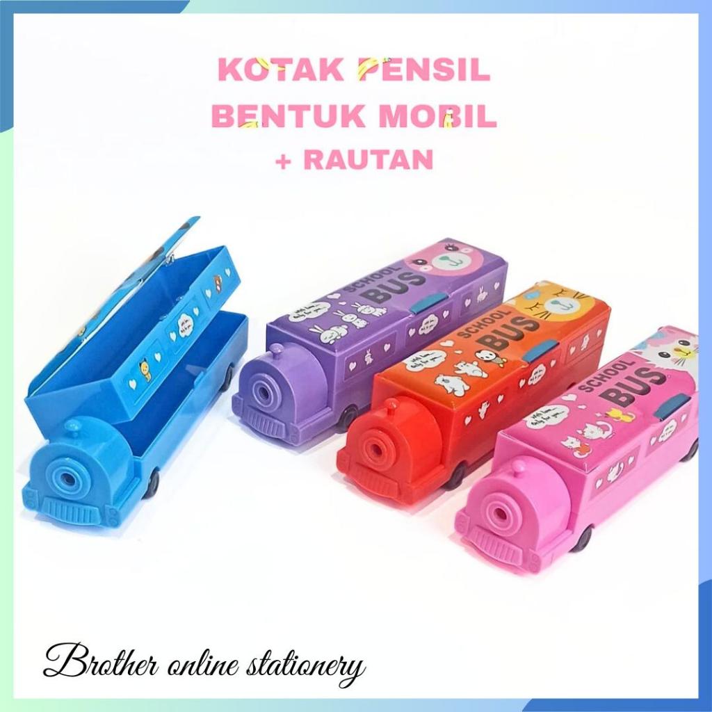 

BOS Tepak Pensil Magnet Serutan/Kotak Pensil Magnet Anak/Alat Tulis