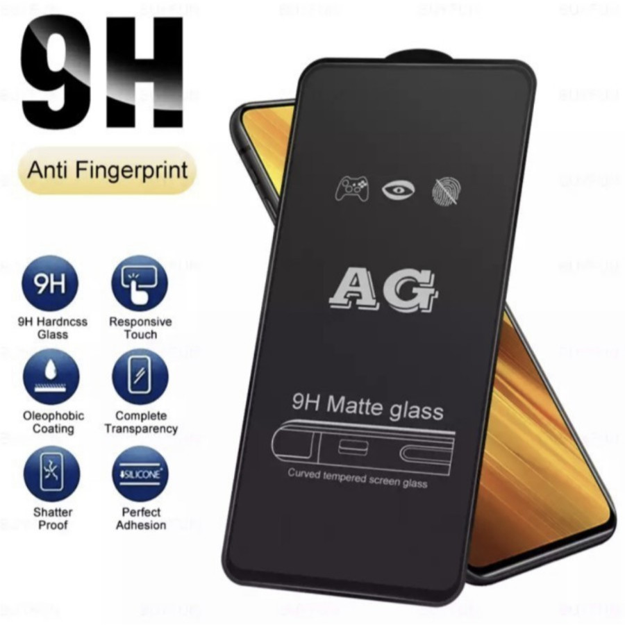Tempered Glass Matte Glare OPPO F1S / OPPO A59 Full Cover Anti Glare Matte
