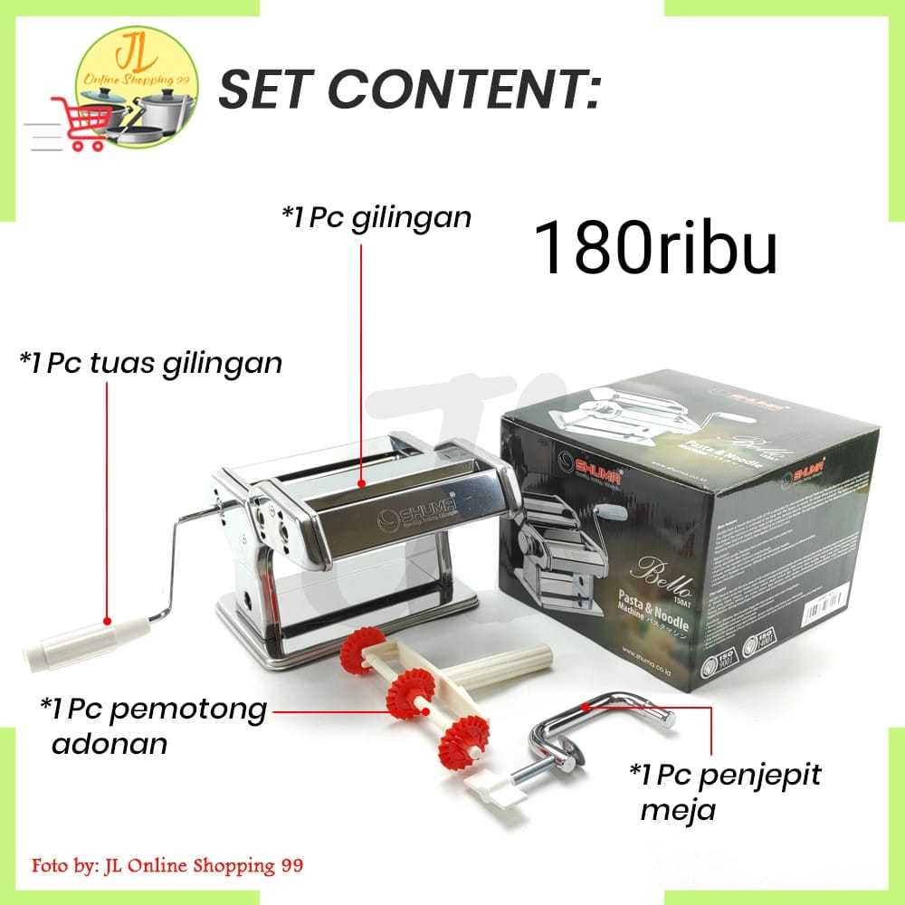 Gilingan Mie / Gilingan Molen / Gilingan Pasta SERBAGUNA/GILINGAN MIE PASTA MAKER