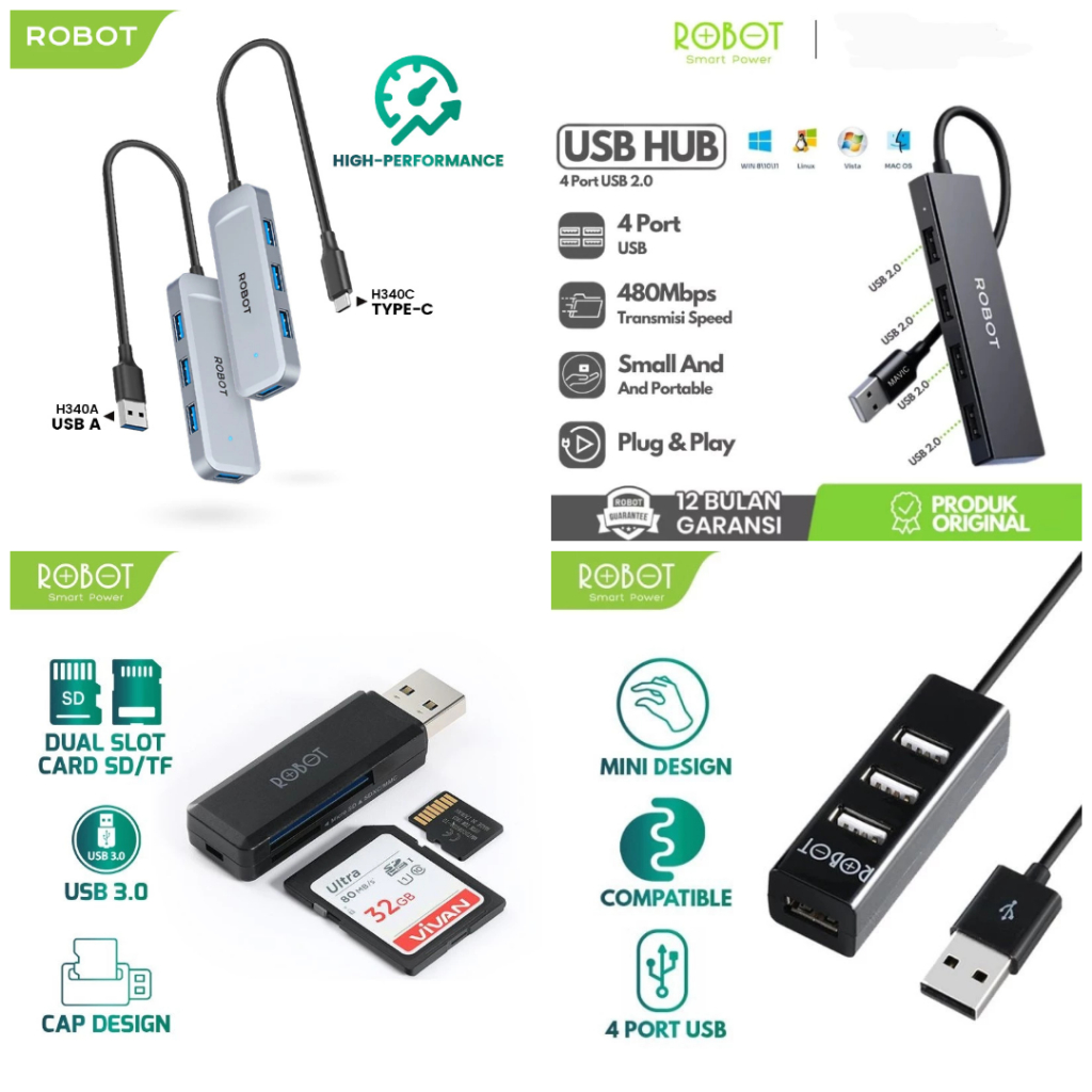 Robot USB HUB / Card Reader