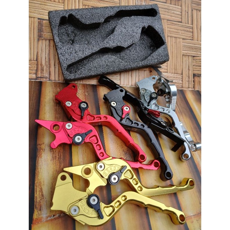 handle rem alumunium cnc scoopy fi scoopy karbu scoopy esp original 100% universal