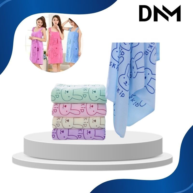 Handuk Baju Motif Dewasa/Wearable Towel/Handuk Multifungsi Kimono