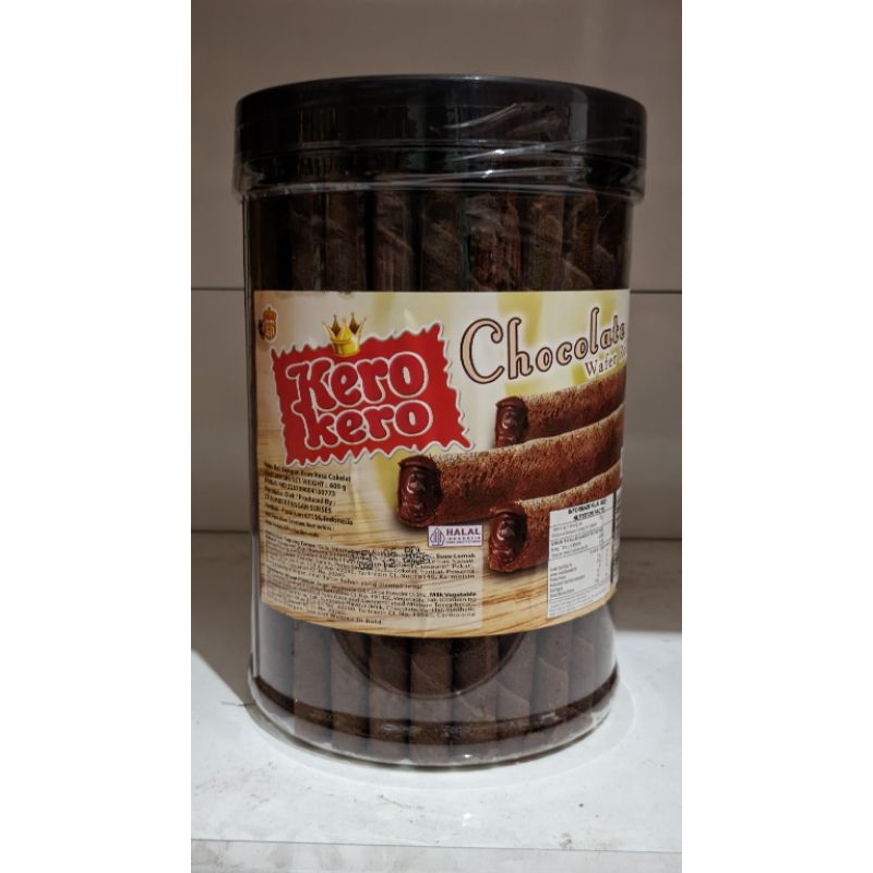 

Kero Kero Wafer Stick Roll Long Jumbo Coklat 600gr