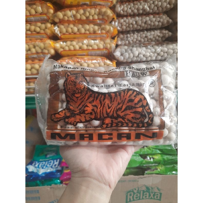 

Kacang Sanghai Cap Macan 340gr