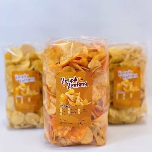 

KERIPIK KENTANG 500GR / KERIPIK KENTANG VARIAN RASA / AMA SNACK