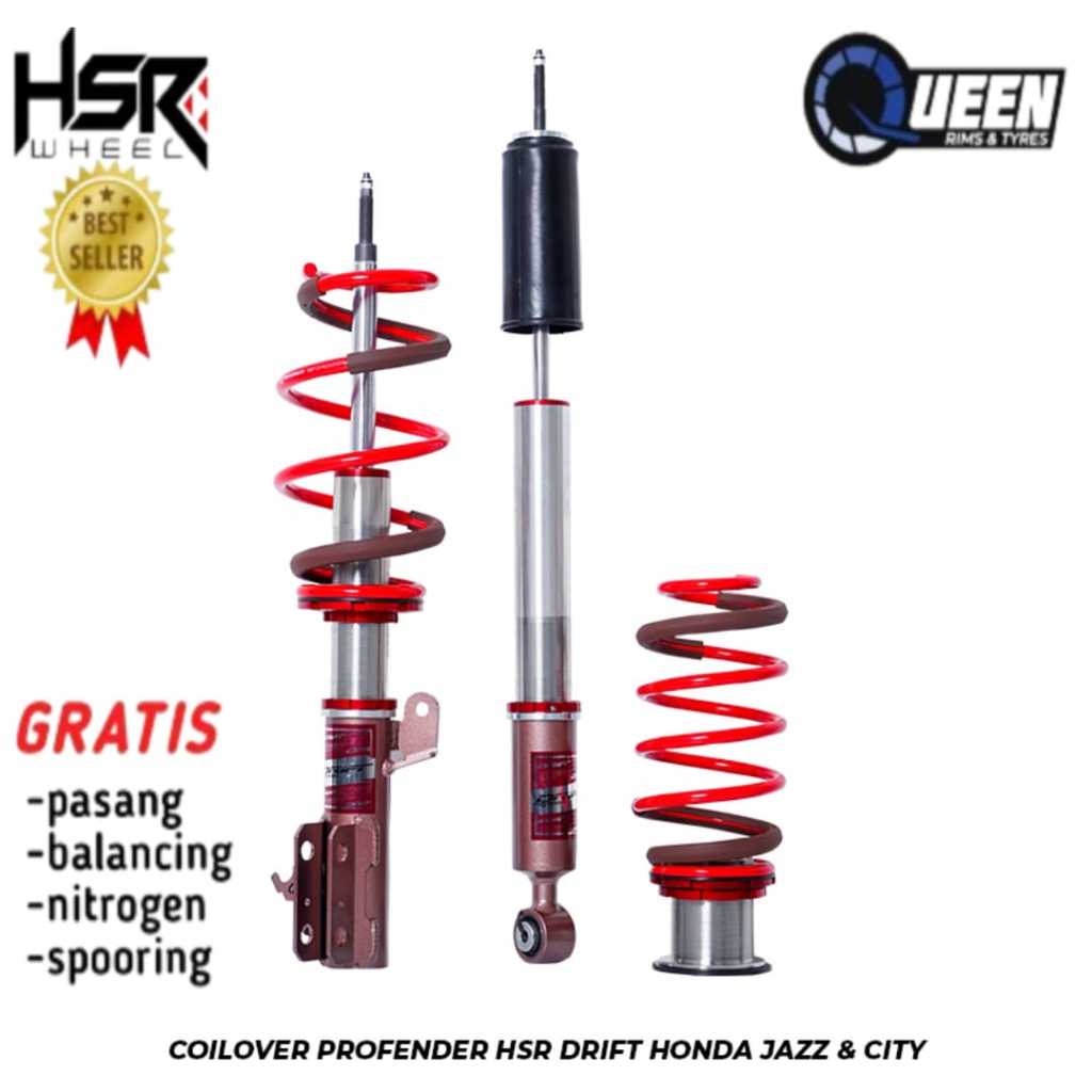 Coilover Frovender HSR Mobil Jazz Ge8 Gk5 City HB Suspensi Mobil Coilover Original