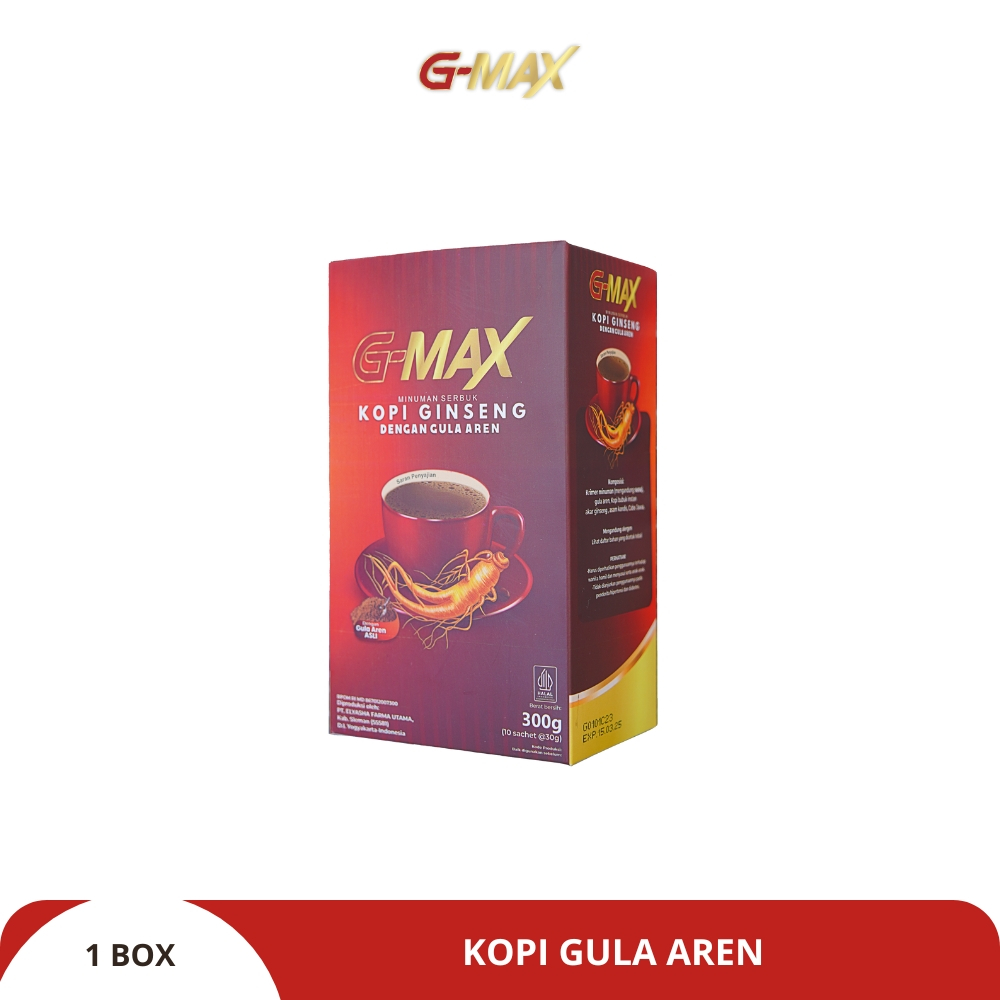 G-MAX - Kopi Gula Aren - 1 Box