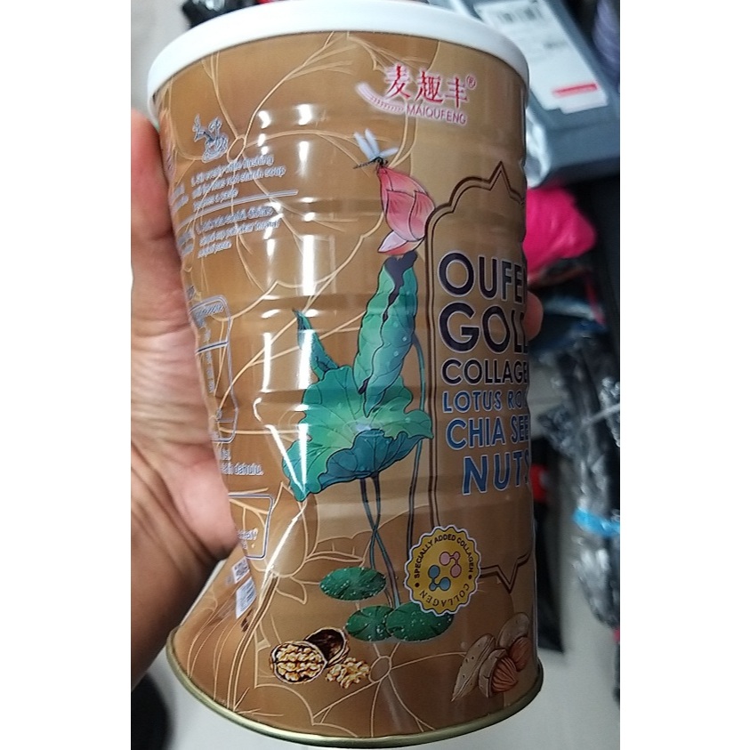 

OUFEN LOTUS ROOT POWDER BUBUK AKAR TERATAI MAKANAN DIET HEALTHY FOOD (KALENG PENYOK) VARIAN RANDOM