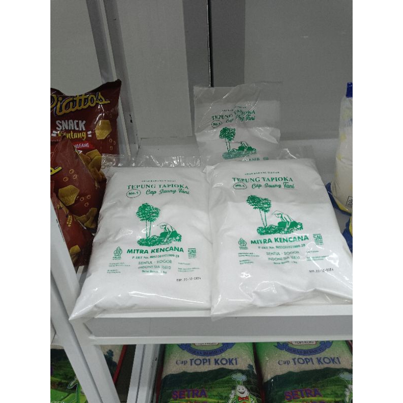 

Sagu / Tepung Tapioka Cap Saung Tani 10kg