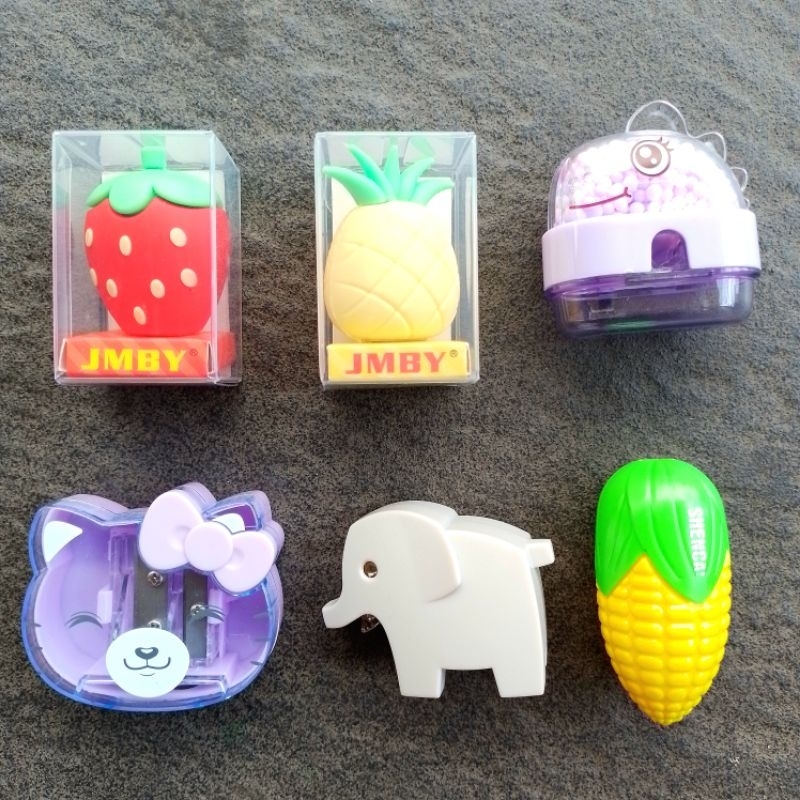

Rautan Sharpener Pencil Karakter Lucu ( Pcs ) [ Original ]