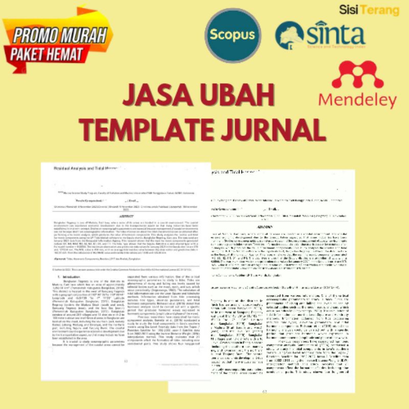 Jasa Ubah & Edit Template Jurnal/ Artikel