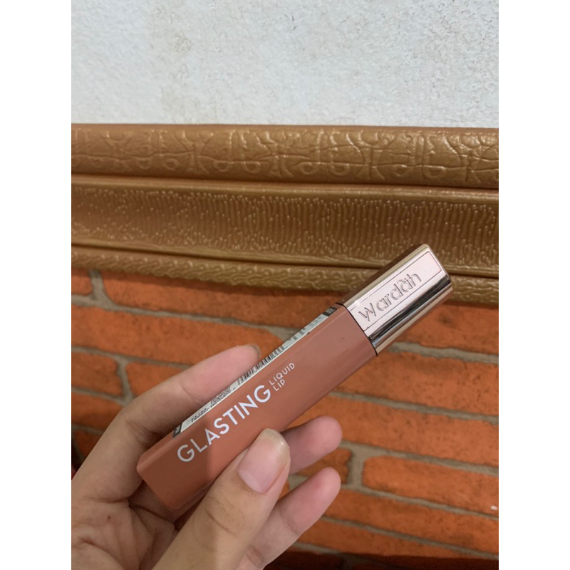 PRELOVED WARDAH GLASTING 06 RUBY SPARKS NEW 1x SWATCH