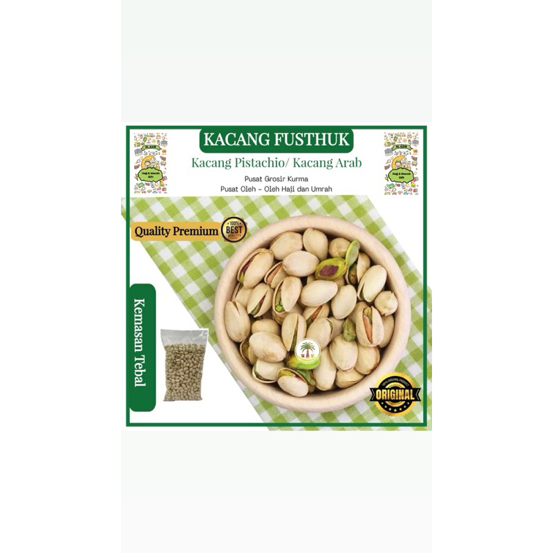 

Kacang Fusthuk Pistachio/Kacang Arab