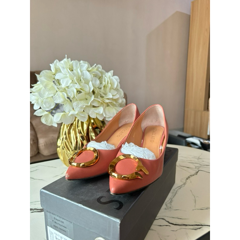 Staccato Heels Orange Nude