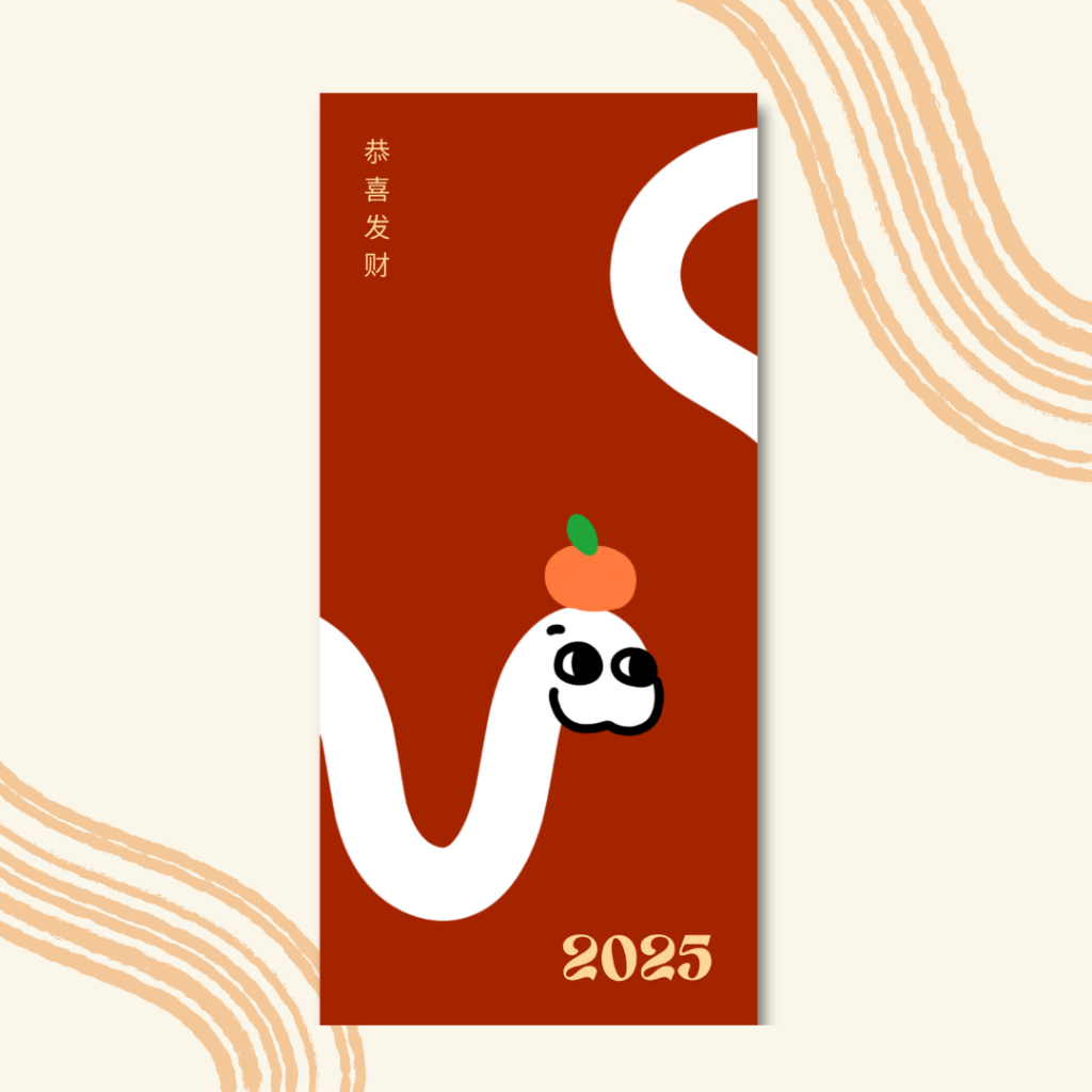 

[3 PSC] Angpao Set Panjang Imlek Minimalist 2025 Tahun Ular Snake Original Limited Edition Mewah dan Classy
