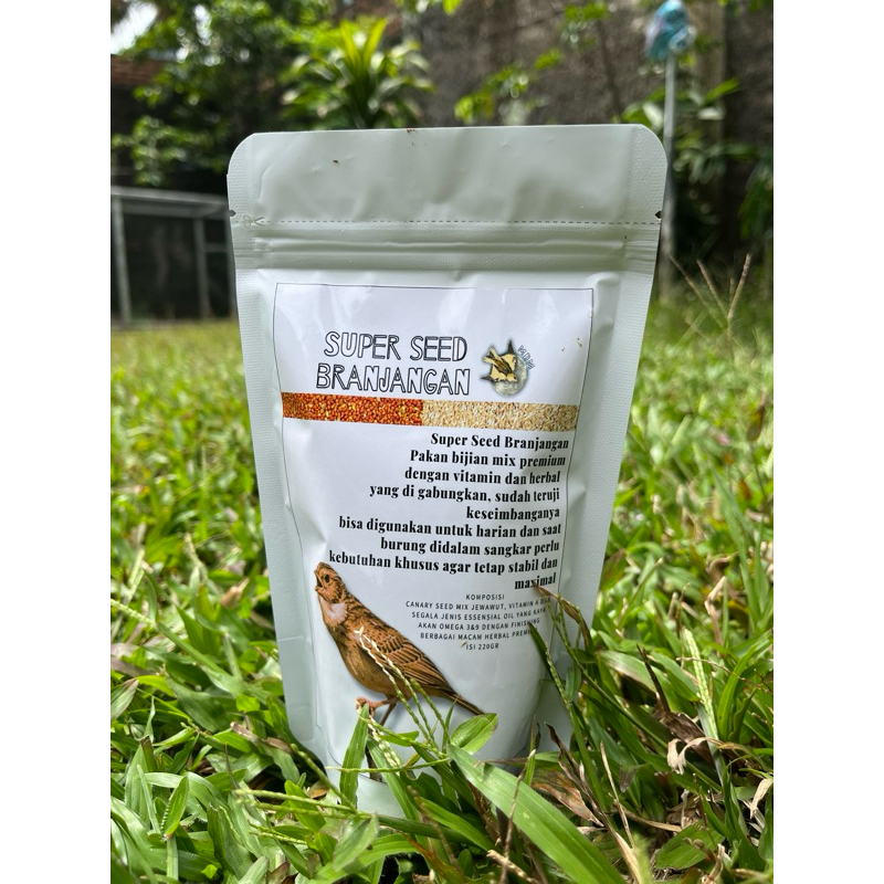 SUPER SEED BRANJANGAN Pakan burung branjangan